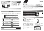 Preview for 1 page of Fostex P650-E Owner'S Manual