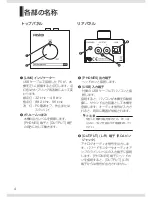 Preview for 4 page of Fostex PC100USB-HR Owner'S Manual