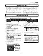 Preview for 3 page of Fostex PH-100 Owner'S Manual