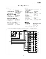 Предварительный просмотр 7 страницы Fostex PH-100 Owner'S Manual