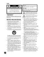 Preview for 2 page of Fostex PM-0.5 MKII User Manual