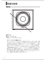 Предварительный просмотр 6 страницы Fostex PM-SUBmini Owner'S Manual