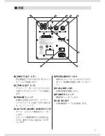 Предварительный просмотр 7 страницы Fostex PM-SUBmini Owner'S Manual