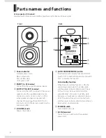 Предварительный просмотр 4 страницы Fostex PM0.4c Owner'S Manual