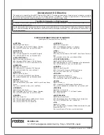 Preview for 8 page of Fostex PM841 Reference Manual