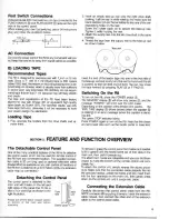 Preview for 7 page of Fostex R8 Owner'S Manual