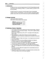 Preview for 4 page of Fostex RMC-8 Owner'S Manual