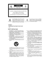 Preview for 2 page of Fostex SPA12 Owner'S Manual