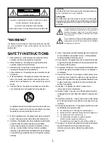 Preview for 2 page of Fostex UC-8 Owner'S Manual