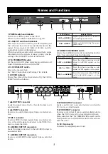 Preview for 3 page of Fostex UC-8 Owner'S Manual