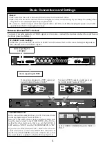 Предварительный просмотр 4 страницы Fostex UC-8 Owner'S Manual