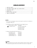 Preview for 3 page of Fostex VC-8 Service Manual