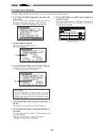 Preview for 26 page of Fostex VF-160 Operation Manual