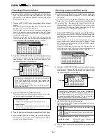 Preview for 52 page of Fostex VF-160 Operation Manual