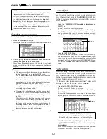 Preview for 62 page of Fostex VF-160 Operation Manual