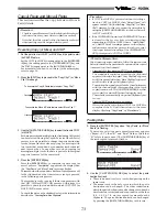 Preview for 73 page of Fostex VF-160 Operation Manual