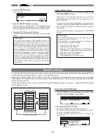 Preview for 76 page of Fostex VF-160 Operation Manual