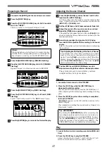 Предварительный просмотр 47 страницы Fostex VF160EX Operation Manual