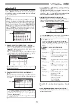 Предварительный просмотр 51 страницы Fostex VF160EX Operation Manual