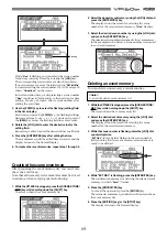 Предварительный просмотр 65 страницы Fostex VF160EX Operation Manual