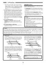 Предварительный просмотр 74 страницы Fostex VF160EX Operation Manual