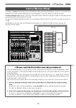 Предварительный просмотр 79 страницы Fostex VF160EX Operation Manual