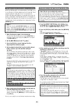 Предварительный просмотр 81 страницы Fostex VF160EX Operation Manual