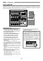 Предварительный просмотр 86 страницы Fostex VF160EX Operation Manual