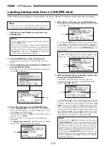 Предварительный просмотр 118 страницы Fostex VF160EX Operation Manual