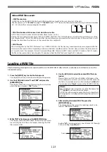 Предварительный просмотр 123 страницы Fostex VF160EX Operation Manual