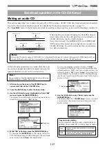 Предварительный просмотр 125 страницы Fostex VF160EX Operation Manual