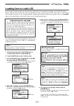 Предварительный просмотр 129 страницы Fostex VF160EX Operation Manual