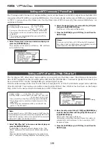 Предварительный просмотр 138 страницы Fostex VF160EX Operation Manual