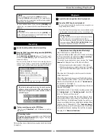 Предварительный просмотр 31 страницы Fostex VF80 Owner'S Manual