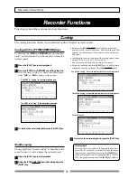 Предварительный просмотр 56 страницы Fostex VF80 Owner'S Manual