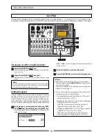 Предварительный просмотр 58 страницы Fostex VF80 Owner'S Manual