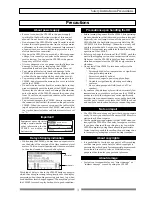 Preview for 3 page of Fostex VF80EX Owner'S Manual