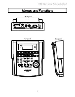 Preview for 7 page of Fostex VR800 Owner'S Manual