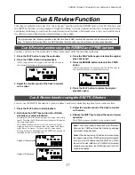 Preview for 57 page of Fostex VR800 Owner'S Manual