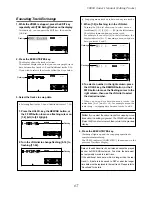 Preview for 67 page of Fostex VR800 Owner'S Manual