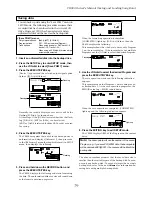 Preview for 79 page of Fostex VR800 Owner'S Manual