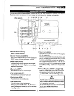 Предварительный просмотр 5 страницы Fostex X-14 Owner'S Manual