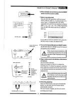 Предварительный просмотр 9 страницы Fostex X-14 Owner'S Manual