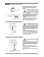 Предварительный просмотр 10 страницы Fostex X-14 Owner'S Manual