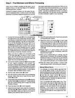 Предварительный просмотр 15 страницы Fostex X-18 Owner'S Manual