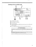 Preview for 15 page of Fostex XR-3 Owner'S Manual