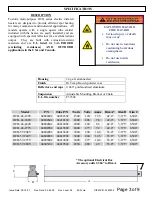 Preview for 4 page of Fostoria OCH-SS series User Manual