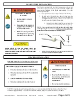 Preview for 5 page of Fostoria OCH-SS series User Manual