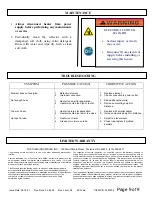 Preview for 10 page of Fostoria OCH-SS series User Manual