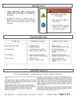 Preview for 25 page of Fostoria OCH-SS series User Manual